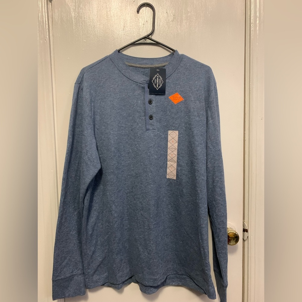 Light blue sweatshirt